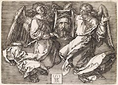 <i>Holy Face Held by Two Angels</i>