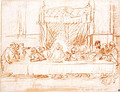 <i>The Last Supper</i>, after Leonardo da Vinci